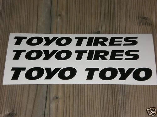 Toyo aufkleber set sticker - set,