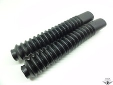 Gabel Gummi Faltenbalg Schwarz Enduro Cross für Honda MB MT MTX