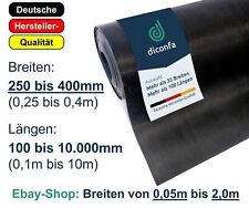 Gummimatte Feinriefenmatte 3mm - 0,25 bis 0,4m breit Gummi Bodenbelag Meterware