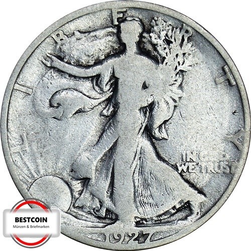 Usa 142 half dollar - km,
