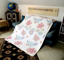 Kuscheldecke Wohndecke Kautsch Sofa 200x150cm Geschenkartikel Sofadecke(Model.4)