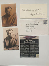 Fritz Wotruba - Kunst ( 1907 -  1975 ) - original Autogramm    15 x 8 cm