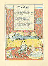 Der Tageslauf: Das Spiel Sofa Vogelkäfig Trommel Schaukelpferd Ball D 123 A3