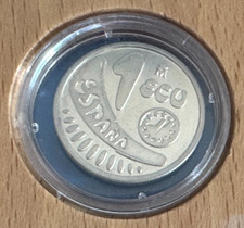 1 Ecu Spanien 1989 "Die Entführung von Europa" Silbermünze 925er Silber