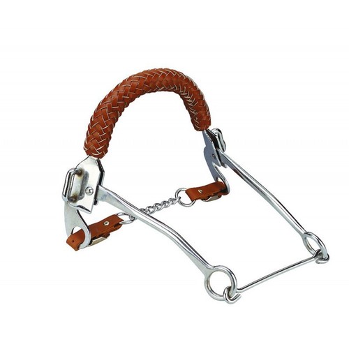 Hackamore mit nasenriemen aus - nasenriemen,