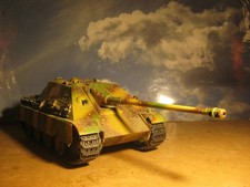 Lineol-Like & Sonstiges:  Tamija Jagdpanter 1/25 Standmodell/fertig gebaut