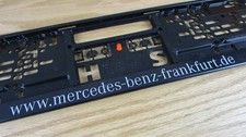 1x KFZ-Kennzeichenhalter Mercedes-Benz Frankurt