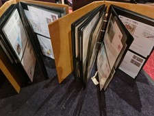 Sammlung Konvolut Alte Vintage Postkarten Ansichtskarten DDR 2 Alben & Briefmark