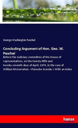 George washington paschal - washington, |
