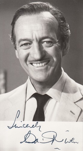 David niven 11x22 - ca.,