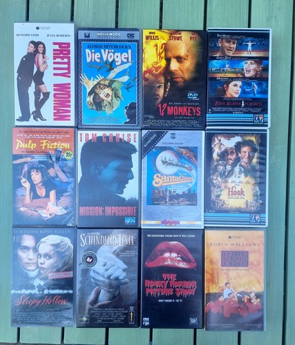Vhs videofilme sammlung - 12,