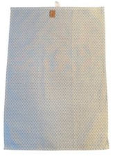 Geschirrtuch hellblau / beige