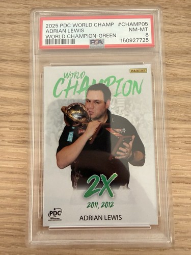 Panini pdc adrian lewis - pdc,