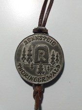 DDR Medaille Anhänger Andenken Rennsteig Thüringer Wald  , 301125K-4