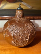 Bartmannkrug mit Zinndeckel