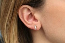 Diamant ohrstecker paar - diamant,