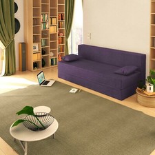 Schlafsofa Doppelbett 190 CM 3 Plätze Transformierbar Baldiflex Tetris