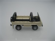 Roco miniatur modell 1704 -H0 1:87- Steyr Puch Pinzgauer 4x4 Geländewagen beige 