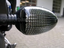 Schwarze Blinker Gläser BMW R 1200 C R 1200 CL und Montauk smoked signal lenses