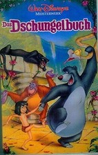Walt Disney Meisterwerk Das Dschungelbuch VHS Videokassette Hologramm - Kult -