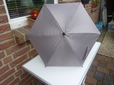 Sonnenschirm, grau / silber