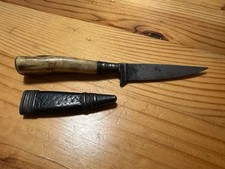 Trachtenmesser / Jagdmesser / Hirschhorngriff