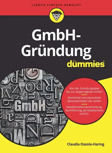 Gmbh gründung für dummies - gmbh-gründung,