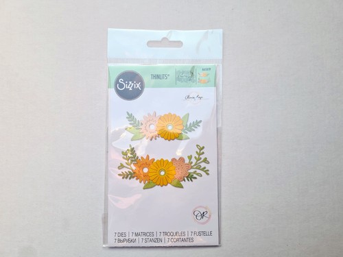 Sizzix thinlits blumenkonturen - thinlits,