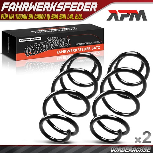 Federn fahrwerksfeder vorne - 2x,