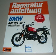Reparaturanleitung BMW R80 G/S / ST ab Baujahr 1980 Neu Buch Handbuch Bucheli!