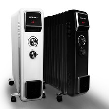 B-Ware Ölradiator Elektroheizung 1000W 1500W 2500W 11 Rippen Heizkörper Heizung