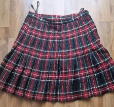 Vintage Rock Minirock Plissiert Karorock Schottenrock SEXY