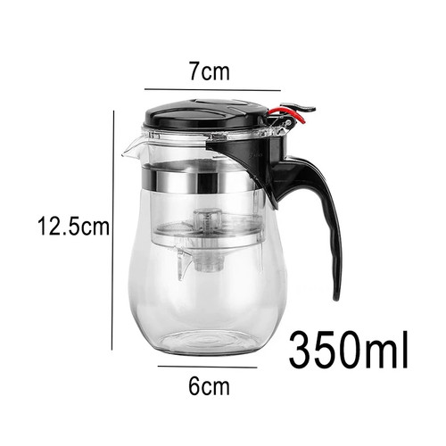 Glas teekanne set mit tassen - teekanne,