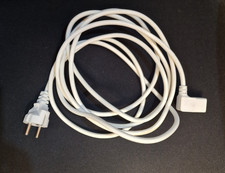 Kaltgerätekabel Netzkabel 3,5 m ws 10 A 250V  Schutzkontakt 180°-C13 90°