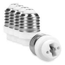 5x LAMPEN SOCKEL ADAPTER E27