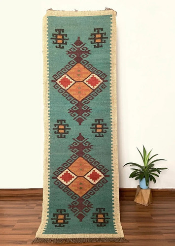 Teppich indian village - village, vintage