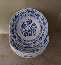 1 Schüssel 13 cm Triptis Zwiebelmuster Porzellan