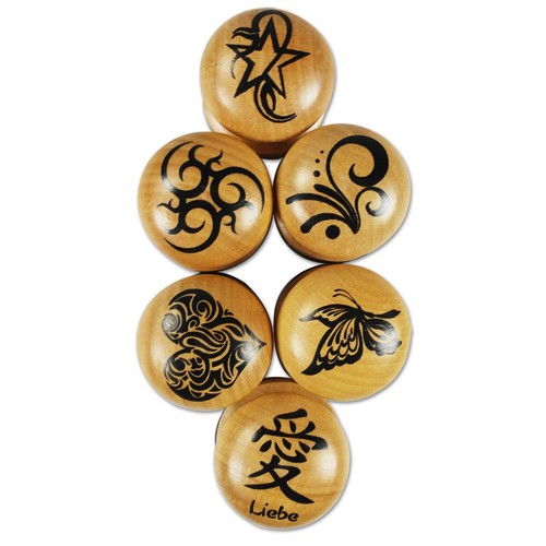 Teiliges stempel set - 6-teiliges, stempel-set