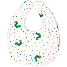 Smithy Lätzchen Die kleine Raupe Nimmersatt weiß Weiß NEU & OVP