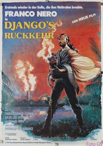 Plakat django - plakat, django's