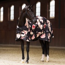 Imperial Riding Outdoor- / Winterdecke Superdry  "Flower Print"  0-100-200 Gramm