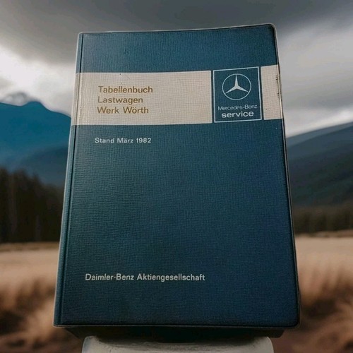 Tabellenbuch mercedes benz - mercedes,