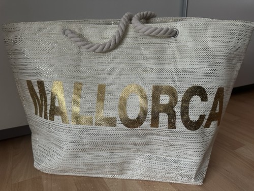Neu strandtasche beige gold - beige,