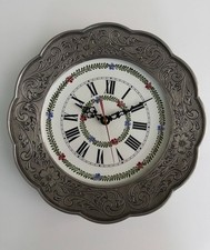 Dekorative Wanduhr Wandteller