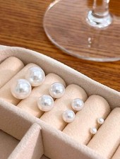 OHRSTECKER  Silber Farbe