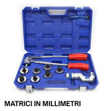 Kupferrohr-Handzangen-Expander mit 7 Matrizen metrisches System in mm