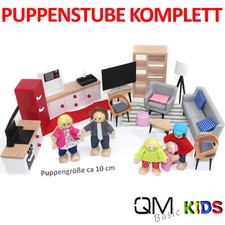 Holz PUPPENMÖBEL komplett