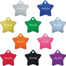 Große hundemarke stern - große,