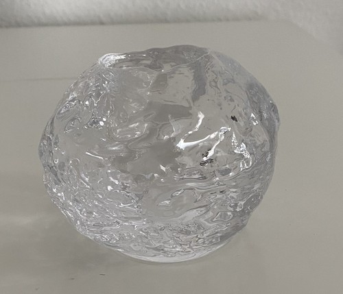 Schneeball teelichthalter glas - schneeball,