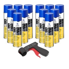 Unterbodenschutz Wachs Steinschlagschutz Bottom Guard Wax Spray 12x 500ml + PG